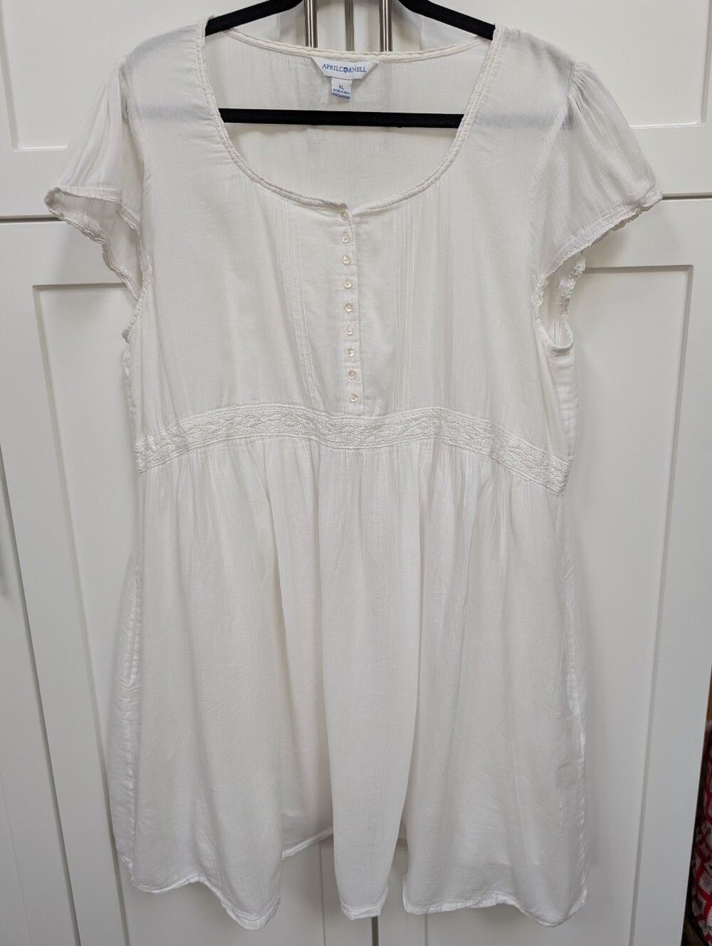 April Cornell Button Front Dress